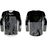 Railed Jersey Black