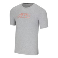 Essential T-Shirt - Hellgrau meliert