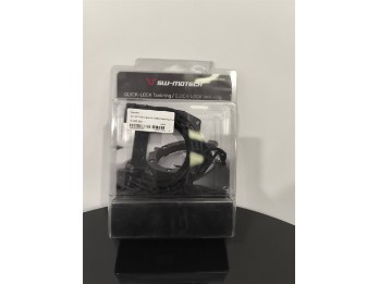 SW-MOTECH QUICK-LOCK Tankring Schwa rz. BMW, KTM, Ducati. Nic