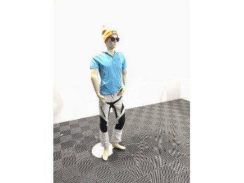 DAMENHOSE VERONA III KURZ HELLGRAU