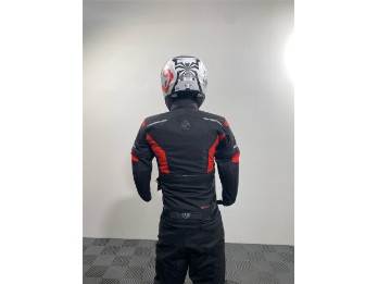 TEXTILJACKE ARON JUNIOR SCHW ARZ-ROT