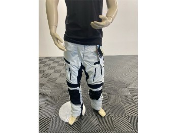 TEXTILHOSE CHALLENGER DAMEN HELLGRAU/SCHWARZ