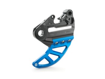 Bremssattelträger mit Bremsscheibenschutz