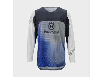 Railed Jersey Blue