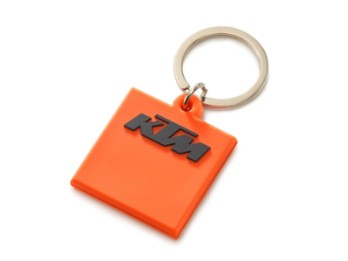 LOGO RUBBER KEYHOLDER