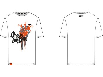 ORANGE BLEEDER T-SHIRT