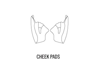 HORNET ADV CHEEK PADS