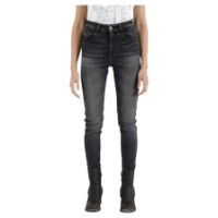 Rokker-Jeans "ROKKERTECH HIGH WAIST D. GREY"