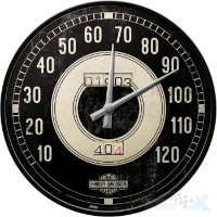 Harley Davidson® Wanduhr Nostalgic Art
