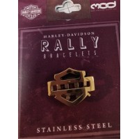 Harley-Davidson® B&S Outline Charm Gold