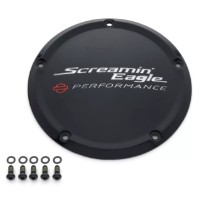 Screamin Eagle Derby Deckel / Schwarz