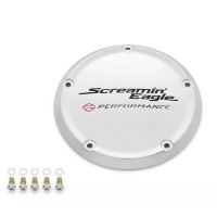 Screamin Eagle Derby Deckel / Chrome