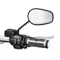 Harley-Davidson® Chrome & Rubber Lenkergriffe groß / Chrome