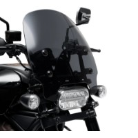 Harley-Davidson® Kompakt-Windschild mit Schnellentriegelung / Dark Smoke
