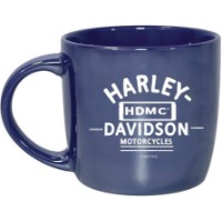 Harley-Davidson® Ceramic Coffee Cup Blue