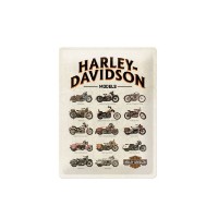 Blechschild "H-D Model"