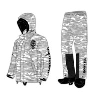 TRC Regenkombi / Camo Gray