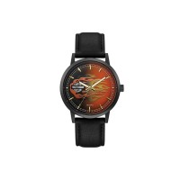 Harley-Davidson® Herrenuhr Metallic Flames Black