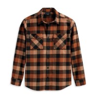 Harley-Davidson® Hemd Flanell, Braun, Kariert