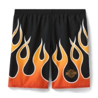 Harley-Davidson® 1980 FX Flames Swim Trunk Herren Flammen Badehose