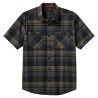 Harley-Davidson® Kurzarmhemd H-D Tech Coolmax Plaid grün/schwarz