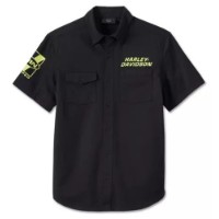 Harley-Davidson® Kurzarmhemd Willie G Skull schwarz