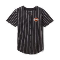 Harley-Davidson® Essential '03 Pinstripe Baseball Jersey für Damen