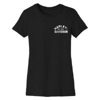 Harley-Davidson® Women's Forever Metropolitan Graphic Tee - Black