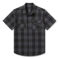 Harley-Davidson® Kurzarmhemd Karo Standard grau/schwarz 