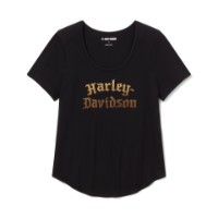 Harley-Davidson® Willie G Skull Scoop Damen T-Shirt