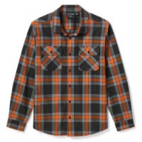 Harley-Davidson® Karohemd Standard orange/schwarz