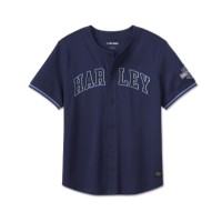 Harley-Davidson® Hometown Baseball Herrenhemd - Peacoat