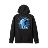 Electric Eagle H.O.G.® Fleece-Pullover-Hoodie