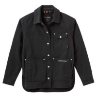 Harley-Davidson® Damen Motorradjacke Willie G Skull Curved Hem schwarz
