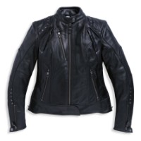 Harley-Davidson® Jacket-Queen II Asphalt, Damen Fahrer-Jacke