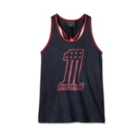 Harley-Davidson® Damen Tank Top National Anthem Twist schwarz