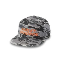 Harley-Davidson® Cap Faster Adjustable Snapback Grau