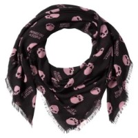 Harley-Davidson® Damenschal Willie G Skull schwarz/rosa