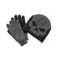 Harley-Davidson® Willie G Skull Beanie und Handschuhe