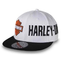 Harley-Davidson® Herren Highside Fitted Baumwoll-Baseballkappe
