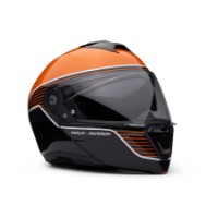 Harley-Davidson® Capstone Sun Shield II H31 Klapphelm – Schwarz & Orange