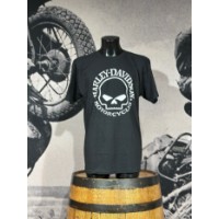 Harley-Davidson® Herren Dealer T-Shirt Willie G. Skull mit Domreiter Backprint