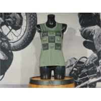 Damen Dealer Top "Checker"