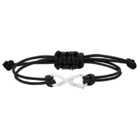 Harley-Davidson® Damen Infinity armband mit verstellbarer Kordel