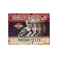Harley-Davidson® Blechschild "H-D Racers"