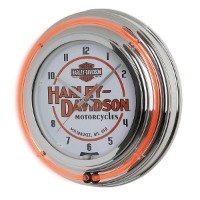 Harley-Davidson® Double Neon Uhr