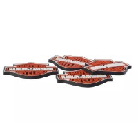 Harley-Davidson® Gummi Untersetzer Set Bar & Shield