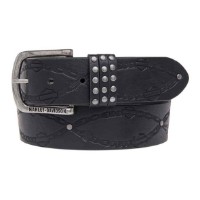 Harley-Davidson® Damen-Gürtel mit Prägung und Gliederung