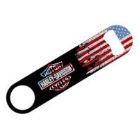 Harley-Davidson® Americana Flag Metal Stainless Steel Flaschenöffner