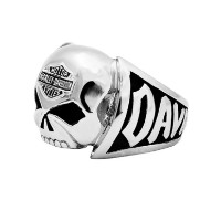 Harley-Davidson® Skull Herrenring